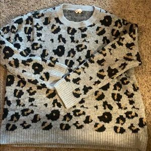 Leopard sweater